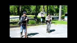 Loading a Civil War Musket by the 9 Count 58 Caliber amp 69 Caliber Springfield Model 1861 amp 1842 [upl. by Sarita]