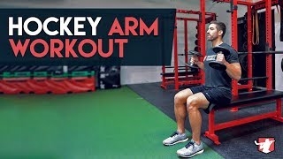 Hockey Arm Workout 🏒💪 [upl. by Epoh350]