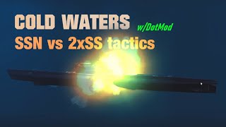 Cold Waters Tactics Outsmarting 2 DieselElectric Subs as a 688 [upl. by Siegler]