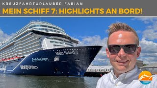 Das hat die Mein Schiff 7 zu bieten  Kompakter Rundgang noch vor der Taufe [upl. by Ralat]