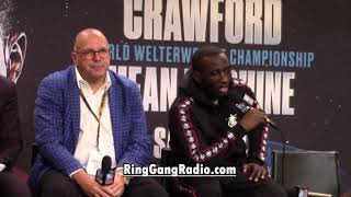 Terence Crawford and Teofimo Lopez Dec 14th Post Fight Conference with Jamel Herring [upl. by Flavian]