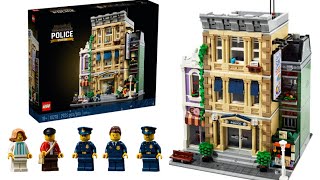 LEGO Police Station 10278 BUILD amp REVIEW [upl. by Archangel]