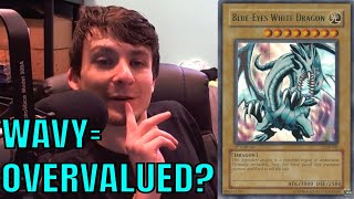 WAVY LOB001 1st Edition Blue Eyes White Dragon Most OVERRATED AND OVERVALUED CARD IN YUGIOH TCG [upl. by Eittik998]