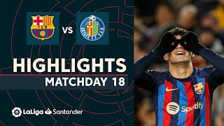 Resumen de FC Barcelona vs Getafe CF 10 [upl. by Seif]