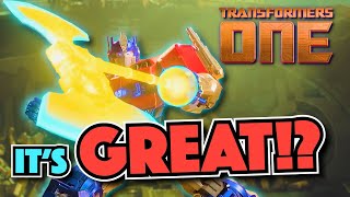 TRANSFORMERS ONE Movie Review  Its Actually GREAT  Electric Playground [upl. by Noreg110]