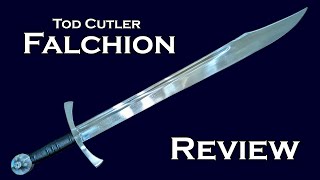 Tod Cutler Clip Point Falchion Review [upl. by Akinad]