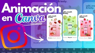 Animación en CanvaCanva Tutorial ❤️ canva [upl. by Nissie]