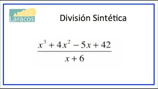 Division sintetica ejemplo 1 [upl. by Kerianne]