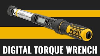 DEWALT Drive Digital Torque Wrench [upl. by Dorfman]