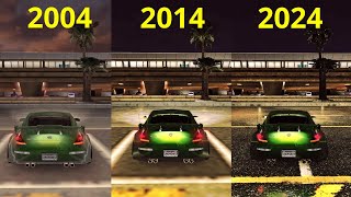 Need For Speed Underground 2 vs Remastered vs Mod Unreal [upl. by Cyrie]