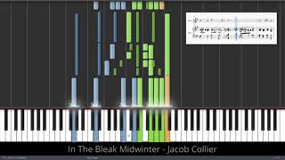 Synthesia In The Bleak Midwinter  Jacob Collier [upl. by Gunn]