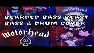 Motorhead ACE OF SPADES Bass amp Drum Cover [upl. by Llerrej753]