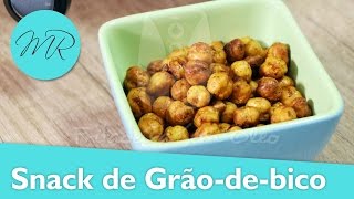 Snack de Grão de bico na AirFryer  Fritadeira Sem Óleo [upl. by Anairb397]