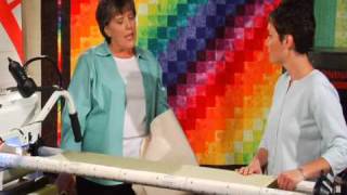 BERNINA quilt frame instruction part 2 of 2 [upl. by Arraet318]