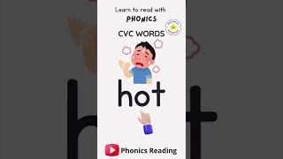 CVC Words shorts [upl. by Annanhoj]