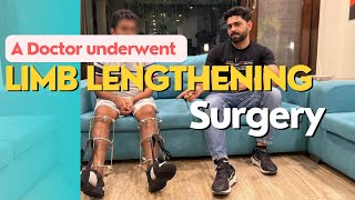 Height increase success story  A doctor chooses limb lengthening surgery  Height surgery [upl. by Lowe]