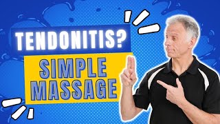 Tendonitis Try This Simple Massage  Giveaway [upl. by Bohaty]