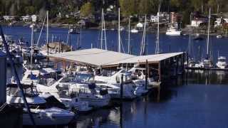 Sights amp Sounds of Gig Harbor Marina amp Boat Yard [upl. by Effy996]