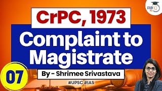 Cognizance and Complaint to Magistrate  Section 190 210  CrPC  Judiciary exams [upl. by Leivad]