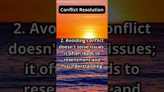 Conflict Resolution shorts facts quotes [upl. by Kreg]