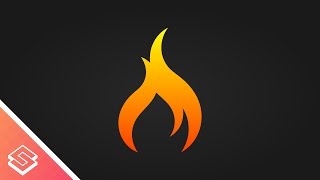 Inkscape Tutorial Vector Flame Icon [upl. by Arretal]