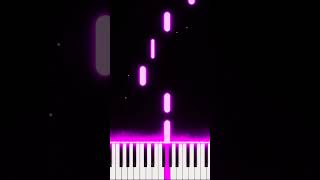 Bohemian Rhapsody  Queen  Easy Piano Tutorial shorts piano tutorial [upl. by Ase]