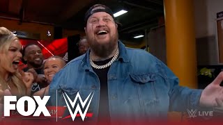 Jelly Roll learns Tozawa’s dance with RTruth Alpha Academy and The New Day  WWE on FOX [upl. by Ruphina]