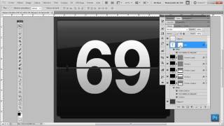 Formation Photoshop CS5 amp CS6  Creer IPad Flipper Number Icon [upl. by Portwin509]