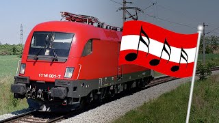 ÖBB Taurus playing the Austrian National Anthem [upl. by Jahdol]