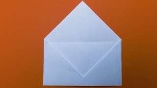 Easy Origami Envelope Tutorial 💌 DIY 💌 Paper Kawaii [upl. by Eirok]