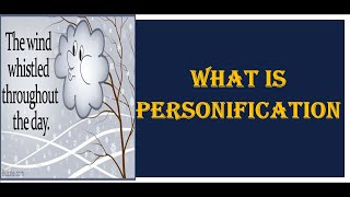 What is Personification  Personification in Literature and examples  Literary Term [upl. by Heywood]