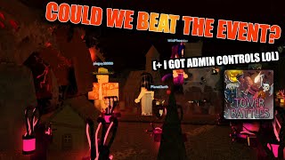 TOWER BATTLES HALLOWEEN EVENT FT PLANET3ARTH  FRIENDS [upl. by Townshend825]