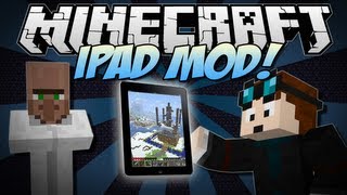 Minecraft  iPAD Use Apps Blow Things Up amp Turn into a Rocket  Mod Showcase 162 [upl. by Sibie]