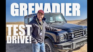 INEOS Grenadier 4x4  Come on our Offroad Test Drive [upl. by Airbmak356]