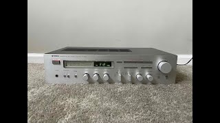 Yamaha R700 Home Stereo Audio AM FM Vintage Receiver [upl. by Kcarb366]