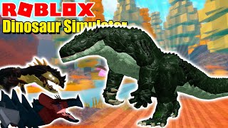 Roblox Dinosaur Simulator  Fighting Devsaur ALLIGATERROR [upl. by Tracie]