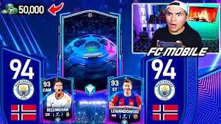 PACK OPENING de la “CHAMPIONS LEAGUE” en FC MOBILE 😱 QUE ÉPICOS JUGADORES ME HA TOCADO [upl. by Hammad616]