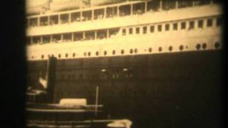 TITANIC amp OLYMPIC 1912 ORIGINAL FILM [upl. by Hezekiah]