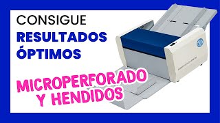 ☑️ Microperforadora automática PROFESIONAL Cyklos RPM 350 con herramienta de HENDIDO¡ [upl. by Seldon]