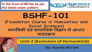 BSHF 101 UNIT2 MCQs for BSHF101 IGNOU exam Chapter2 [upl. by Leonora]