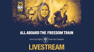 🔴 WATCH LIVE Tamara Lichs musical performance ALL ABOARD THE FREEDOM TRAIN — 7 pm ET [upl. by Ellives]