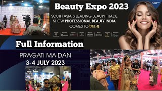 Professional Beauty India Show 2023  300 rs ticket price hai Guys  Beauty Products [upl. by Rihana]