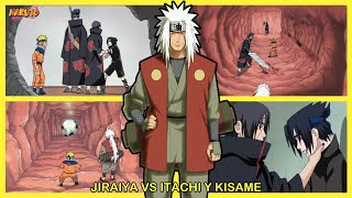 Te Resumo la Batalla de Jiraiya vs Itachi y Kisame  Naruto Capitulos 8385 [upl. by Aicirtam]