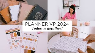 Planner VP 2024 capas tour pela parte interna e todos os detalhes [upl. by Rusell]