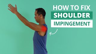 SHOULDER IMPINGEMENT 8 Exercises and Strategies to Treat it For Good [upl. by Coop]