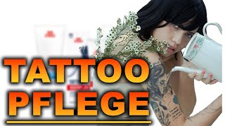 Tattoopflege Tipps und Tricks für die Pflege nach dem stechen [upl. by Anikehs]