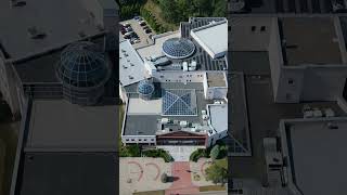 Biblioteka UWM Olsztyn drone [upl. by Lynnworth]