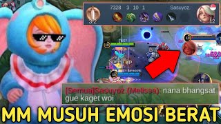 NANA GAJAH BERULAH LAGI LOCK MM MUSUH SAMPAI EMOSI amp LANGSUNG DI BLACKLIST MOBILE LEGENDS [upl. by Pejsach966]