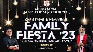 CHRISTMAS amp NEW YEAR FAMILY FIESTA 23  MARAMON MAR THOMA CHURCH  291223  DSMC MEDIA [upl. by Acirred]