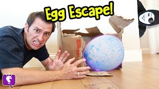 Giant NEST Gone MISSING Game Trixster in HobbyGuy House with Mystery Egg by HobbyKidsTV [upl. by Krissy]